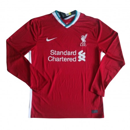 Tenue Liverpool Domicile 2020-2021 Maillot de Foot ML